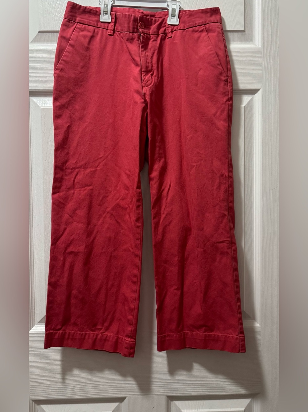 GAP Women's Red Chino Pants - Straight Leg